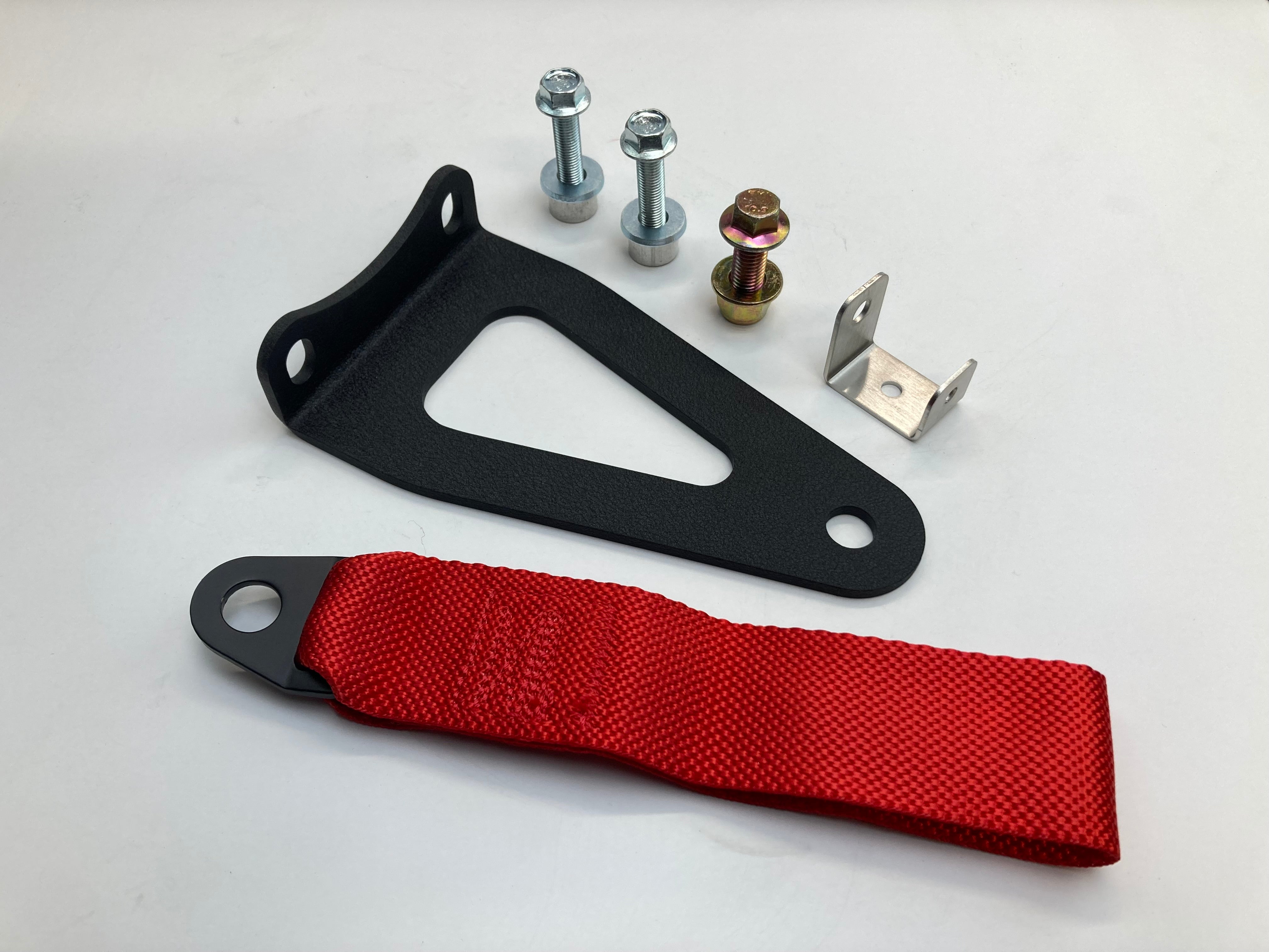 Wunderladen Racing Honda Civic x Front Tow Strap Mount (Driver Side) No Thanks
