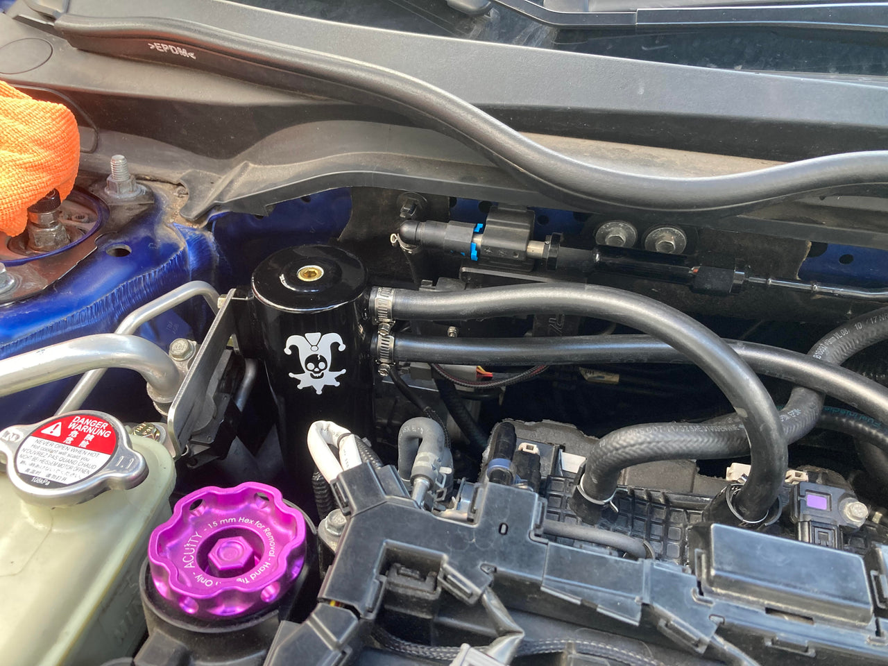 Wunderladen Racing Honda Civic X Type R Oil Catch Can Kit